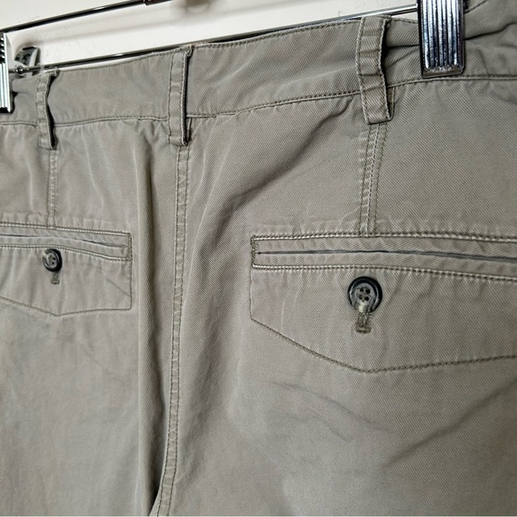 Club Monaco Cotton Stretch Jean Style Relaxed Slim Fit Khakis Tan Size 10 - Picture 5 of 9